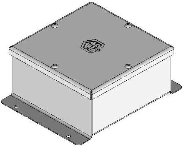 Electrical Enclosure Screwed Cover NEMA 3R 8X8X6" D-WP-A-080806