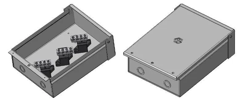 Electrical Enclosure Hinged Cover 14X11X4" TR-A-2