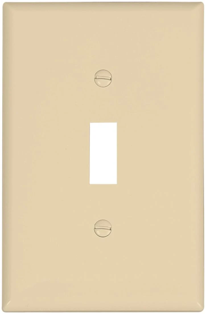 WALLPLATE 1G TOGGLE MIDWAY IVORY