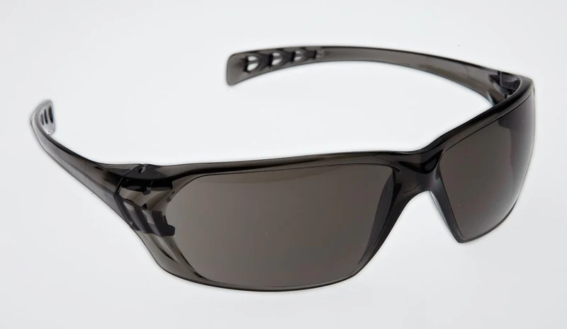 SAFETY GLASSES SMOKE LENS