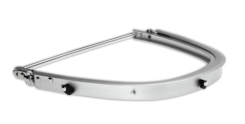FACESHIELD BRACKET HEAT RESISTANT ALUMINUM