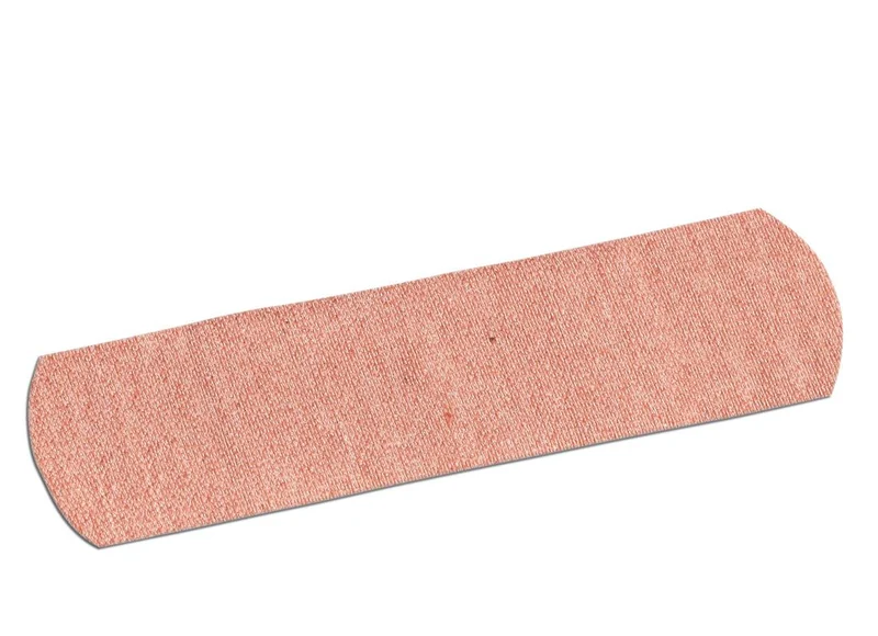 ADHESIVE FABRIC SQUARES IND.WRAPPED 3/4"X3"