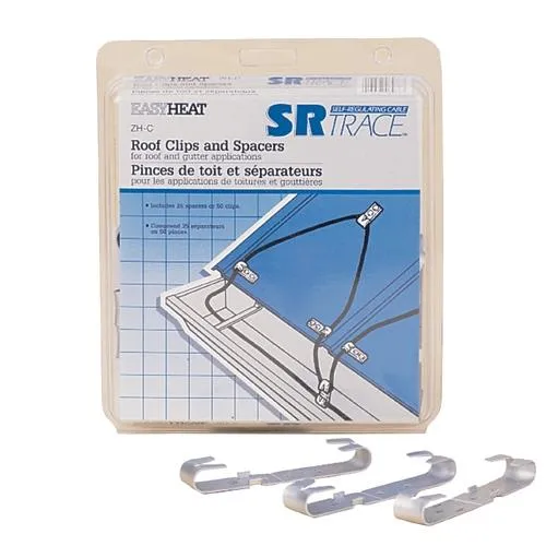 ROOF CLIPS AND SPACERS (25 PER PACK)