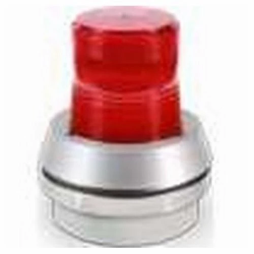 FLASHING BEACON WITH HORN 40W 120V RED