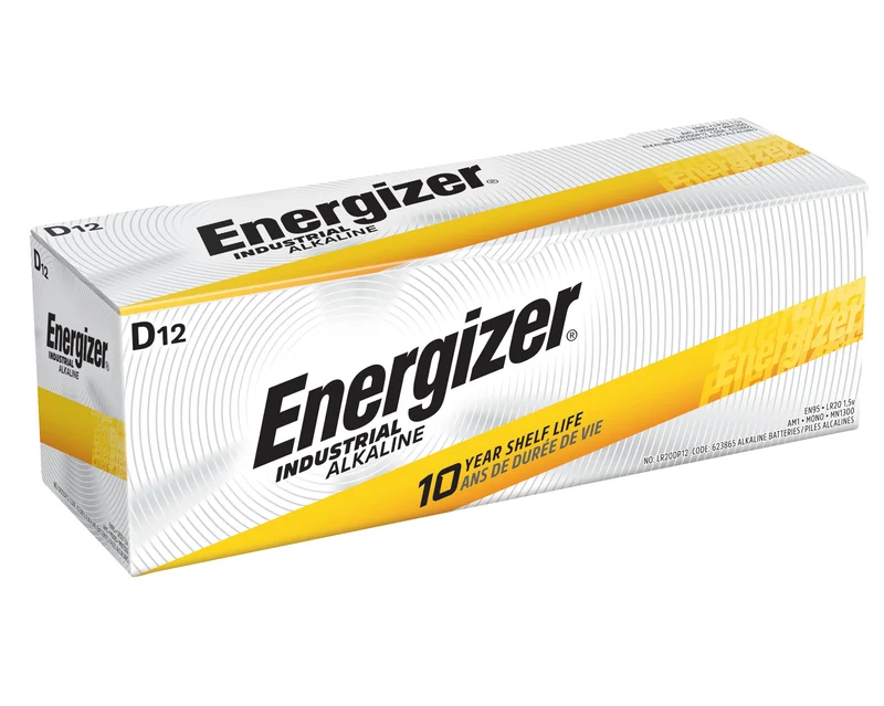 BATTERY D ALKALINE INDUSTRIAL 1.5V