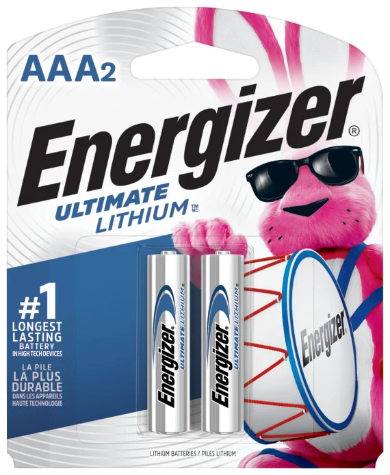 BATTERY AAA LITHIUM ULTIMATE 1.5V