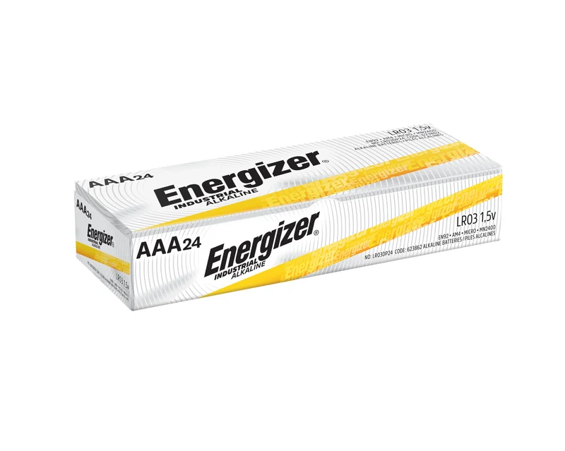 BATTERY AAA INDUSTRIAL ALKALINE 1.5V