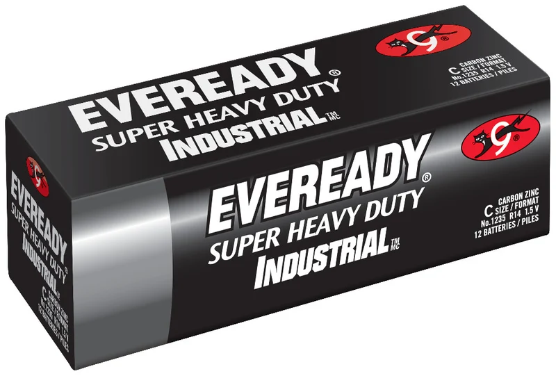 BATTERY C SUPER HEAVY DUTY CARBON / ZINC 1.5V