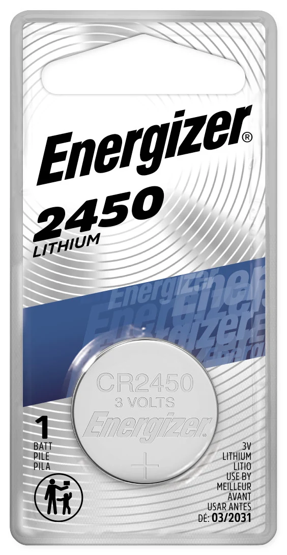 BATTERY CR2450 COIN LITHIUM 3V