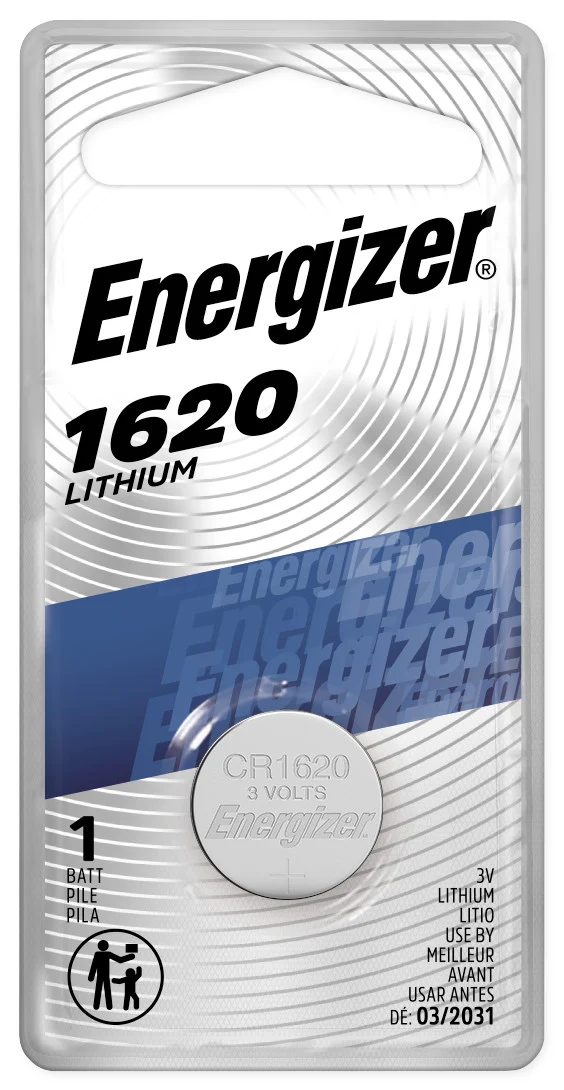 BATTERY CR1620 COIN LITHIUM 3V