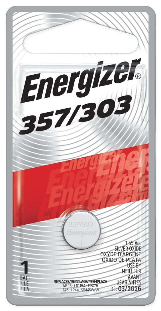 BATTERY #357 BUTTON 1.55V