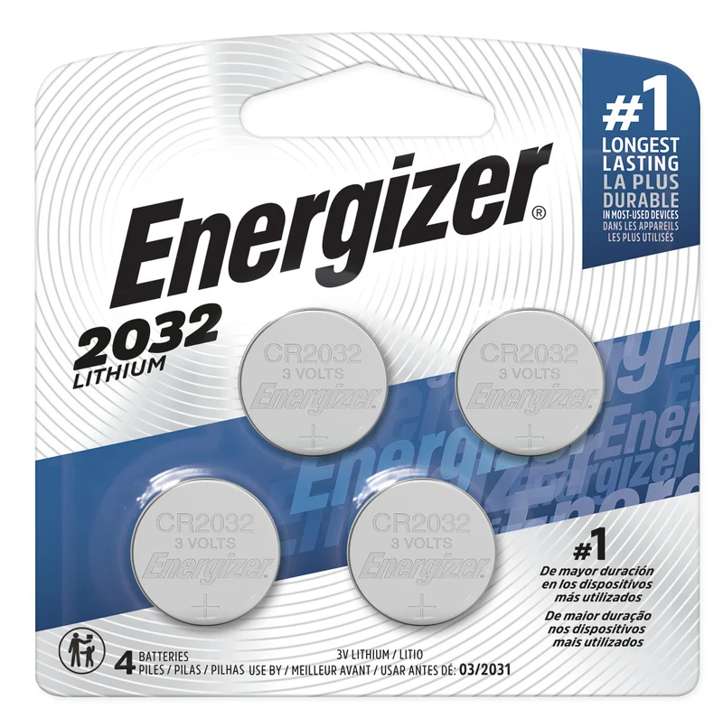 BATTERY CR2032 COIN LITHIUM 3V
