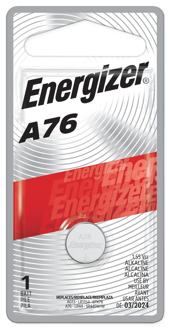 BATTERY BUTTON ALKALINE 1.5V