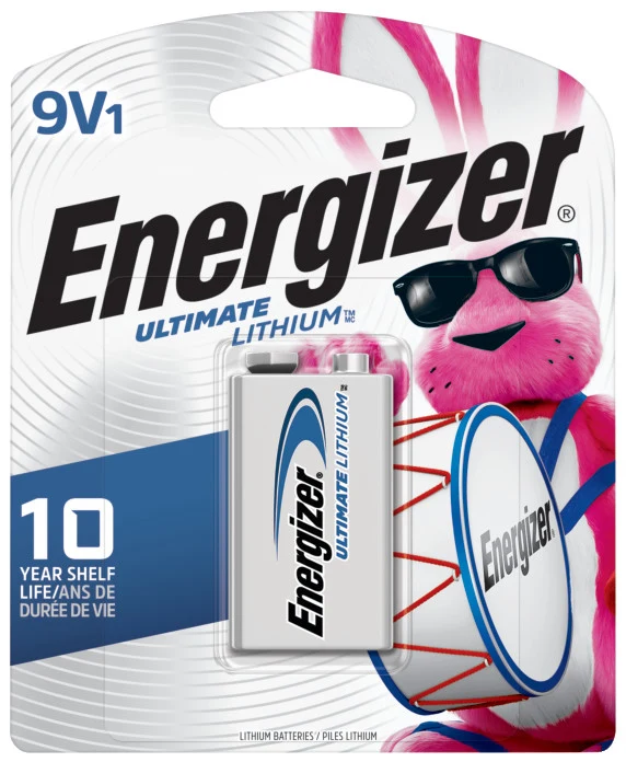 BATTERY 9V LITHIUM