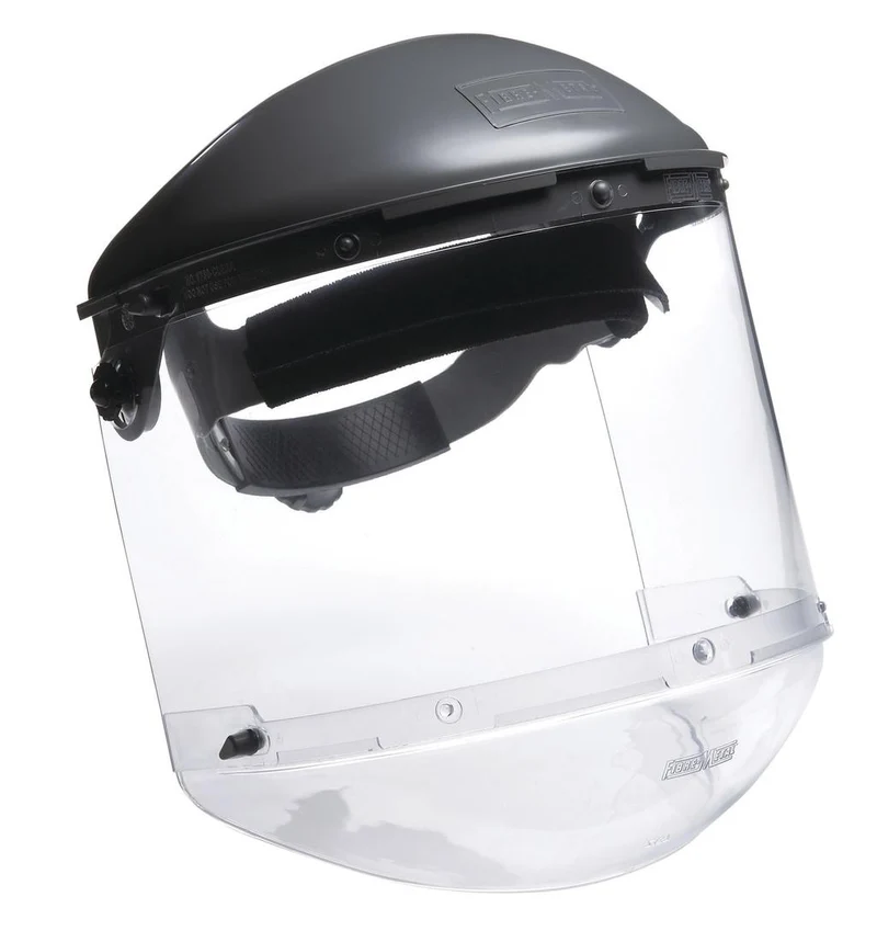 FACESHIELD HEADGEAR HIGH PERFORMANCE DUAL CROWN 4"
