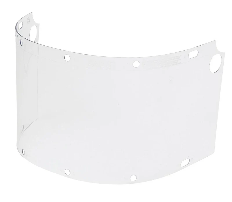 VISOR HIGH PERFORMANCE PROPRIONATE 8X16.5X0.06" CLEAR