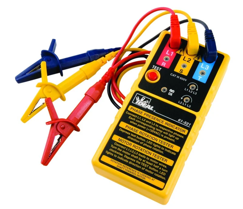 3-PHASE MOTOR ROTATION TESTER