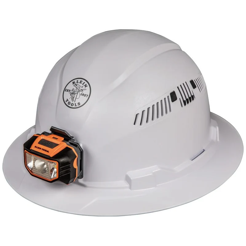 HARD HAT HEADLAMP OPTION 4-PT RATCHET SUSPENSION WHITE