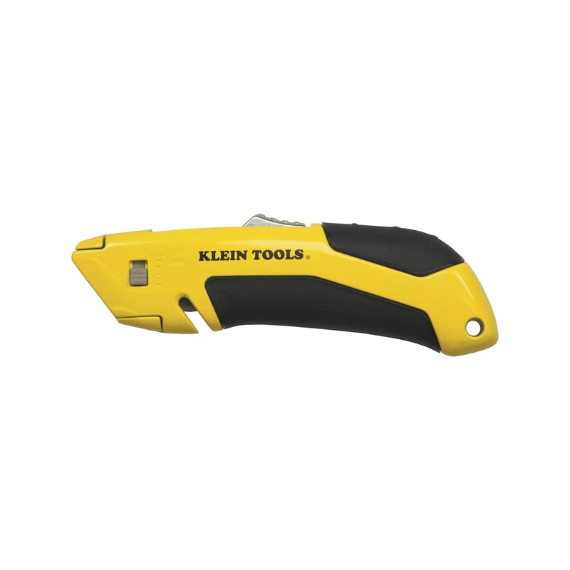 KNIFE UTILITY SELF-RETRACTABLE BLADE 5-3/4IN LONG