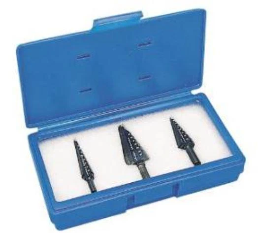 STEP DRILL BIT KIT VB1 VB2 & VB3 VARI-BIT