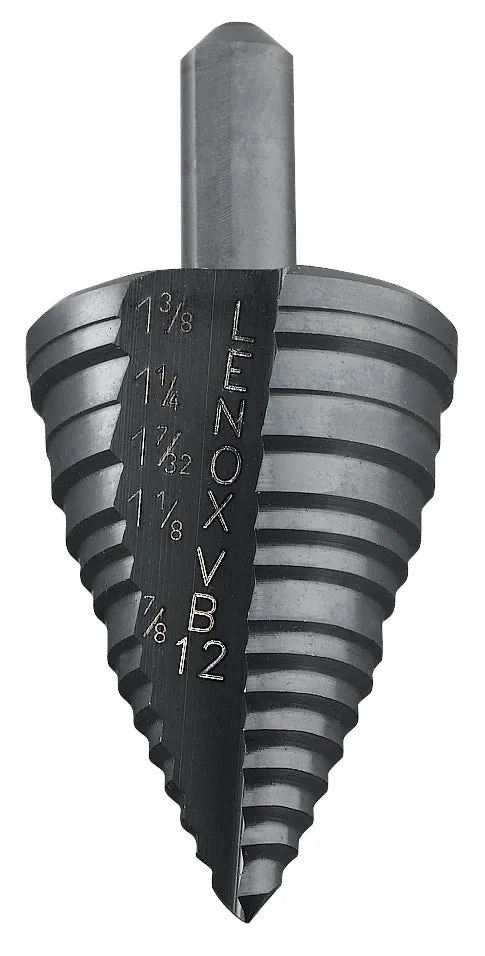 STEP DRILL BIT FROM 7/8 TO 1-3/8" VARI-BIT