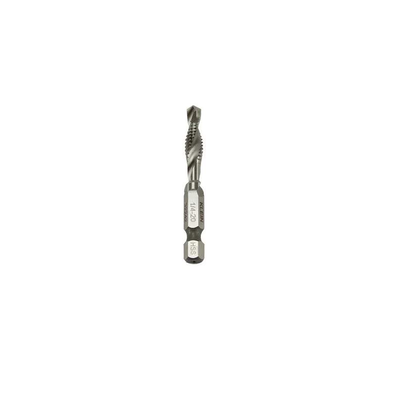 DRILL TAP #1/4-20 ALUMINUM BRASS COPPER PLASTIC METAL