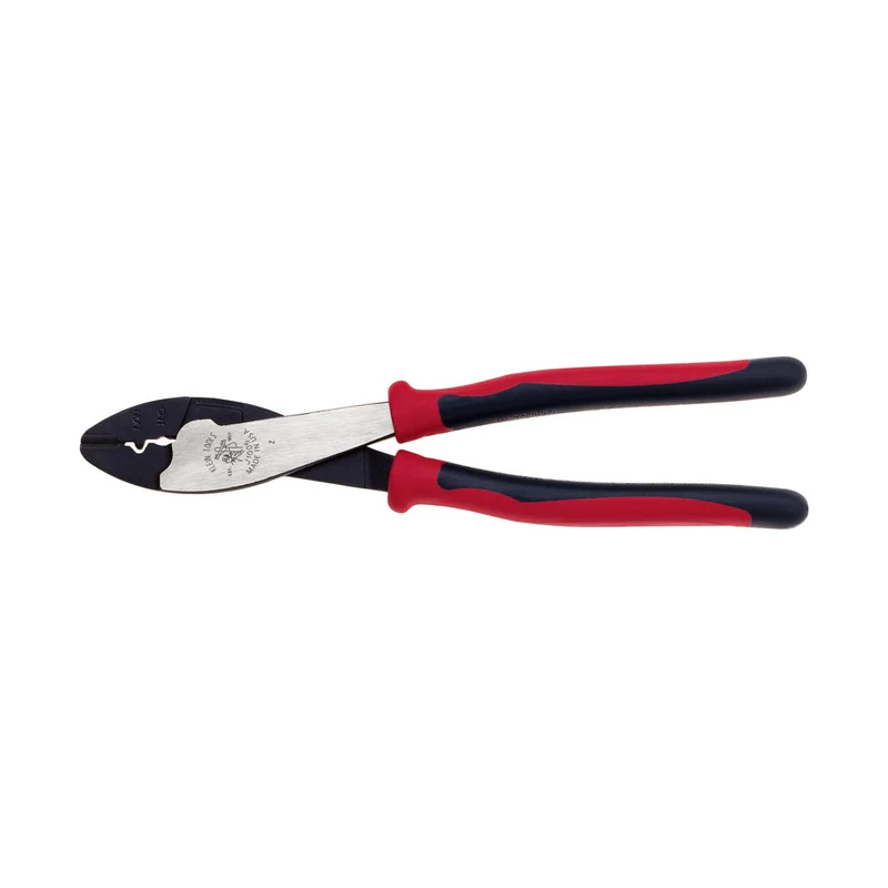 CRIMPING/CUTTING PLIERS FOR LUG 9-3/4IN RED/BLK