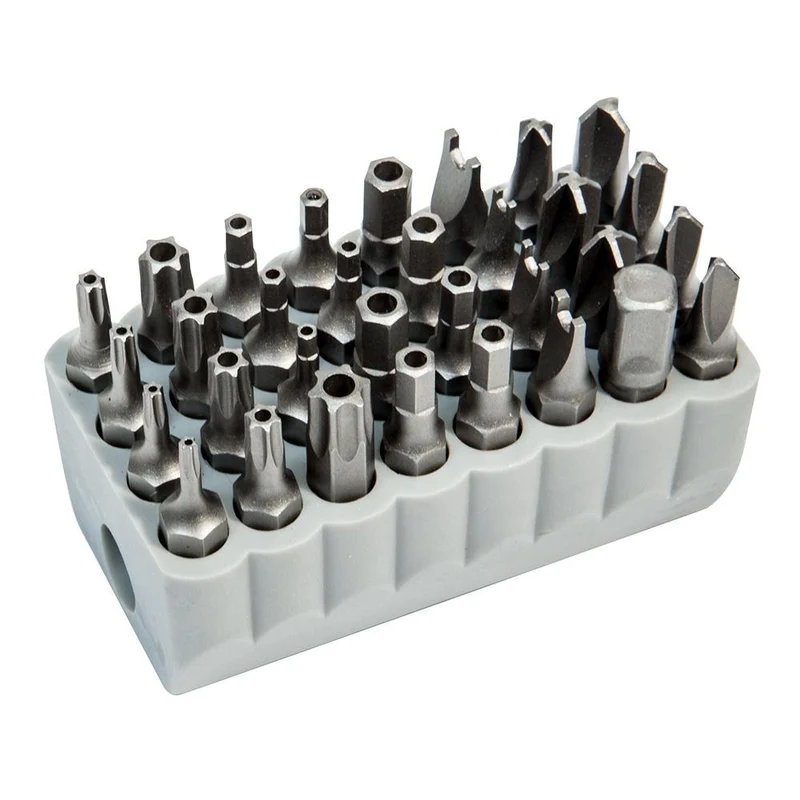 BITS SET FOR TAMPER-PROOF SCREWDRIVER 32 PCS