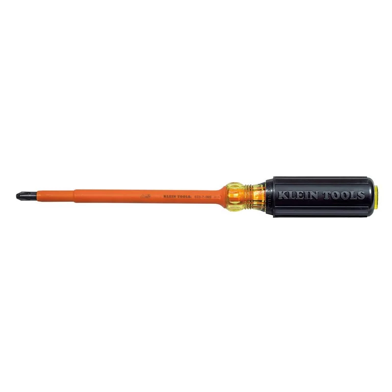 SCREWDRIVER PHILLIPS #3 TIP INSULATED SHANK 7IN LENGTH