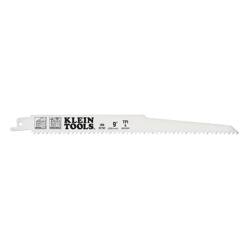 BLADE RECIPROCATING SAW 6-TPI 9IN LONG WOOD WITH NAILS