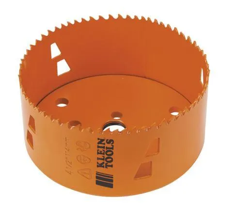 HOLE SAW BIMETAL 4-1/2IN 114 MM