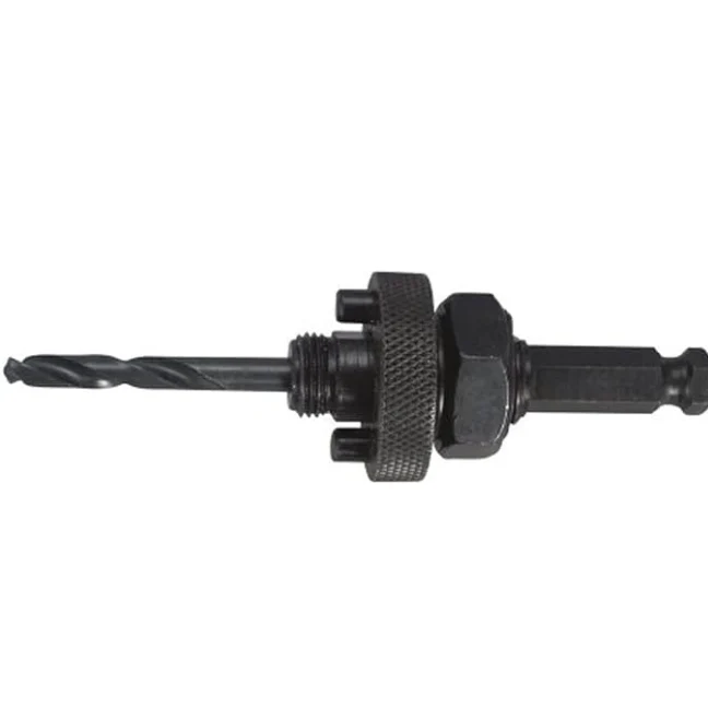 HOLE SAW ARBOR 1-1/4 TO 6" 2 PIN MANDREL 1/2" &+