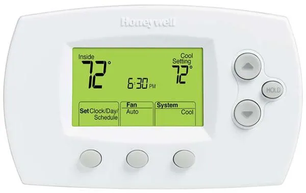 THERMOSTAT NON-PROGR. HORIZONTAL HEAT/COOL 1A 20-30V