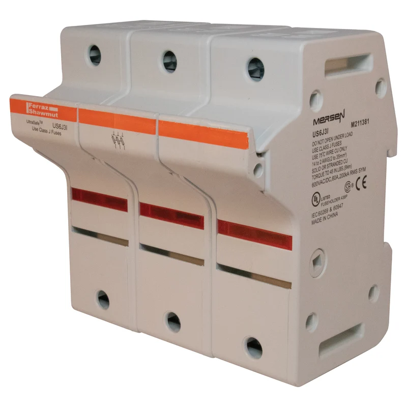 FUSE HOLDER CLASS J ULTRASAFE INDICATOR 60A 600V 3P
