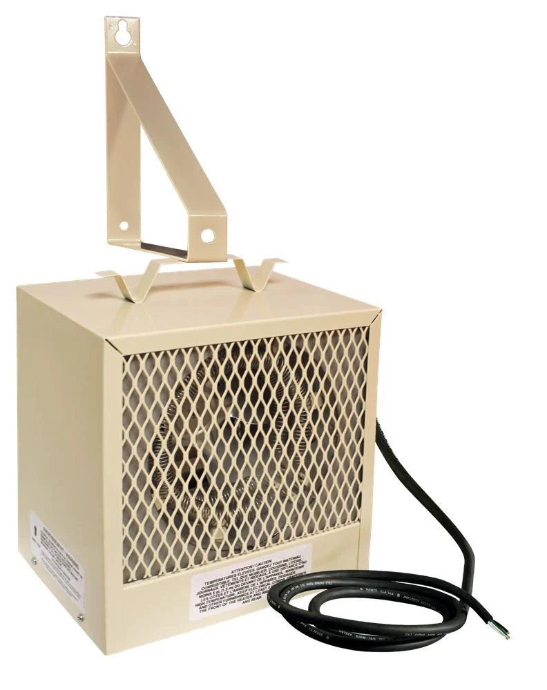 Heater hard-wired 4800/3600W 240/208V almond, open motor, stat 1P