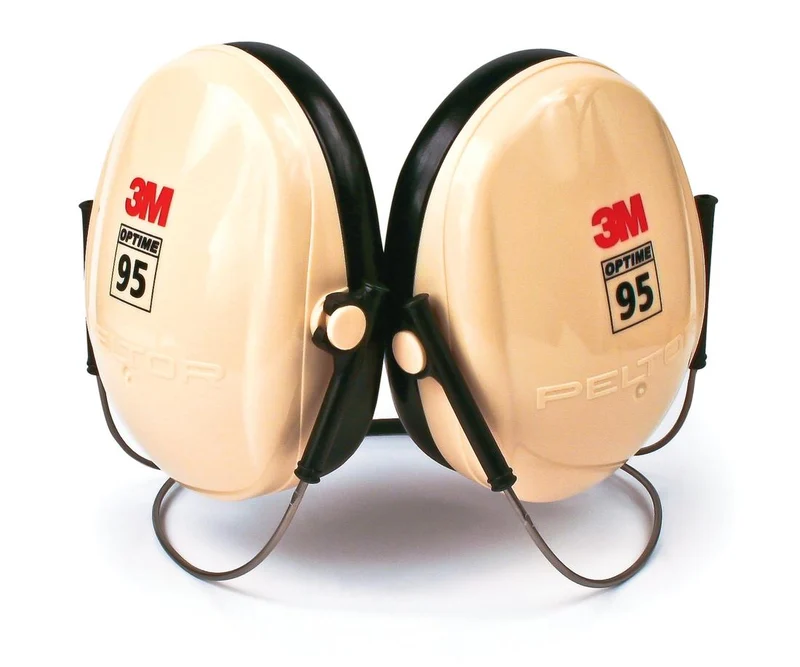 EARMUFF PELTOR OPTIME BEHIND THE HEAD BEIGE/BLACK