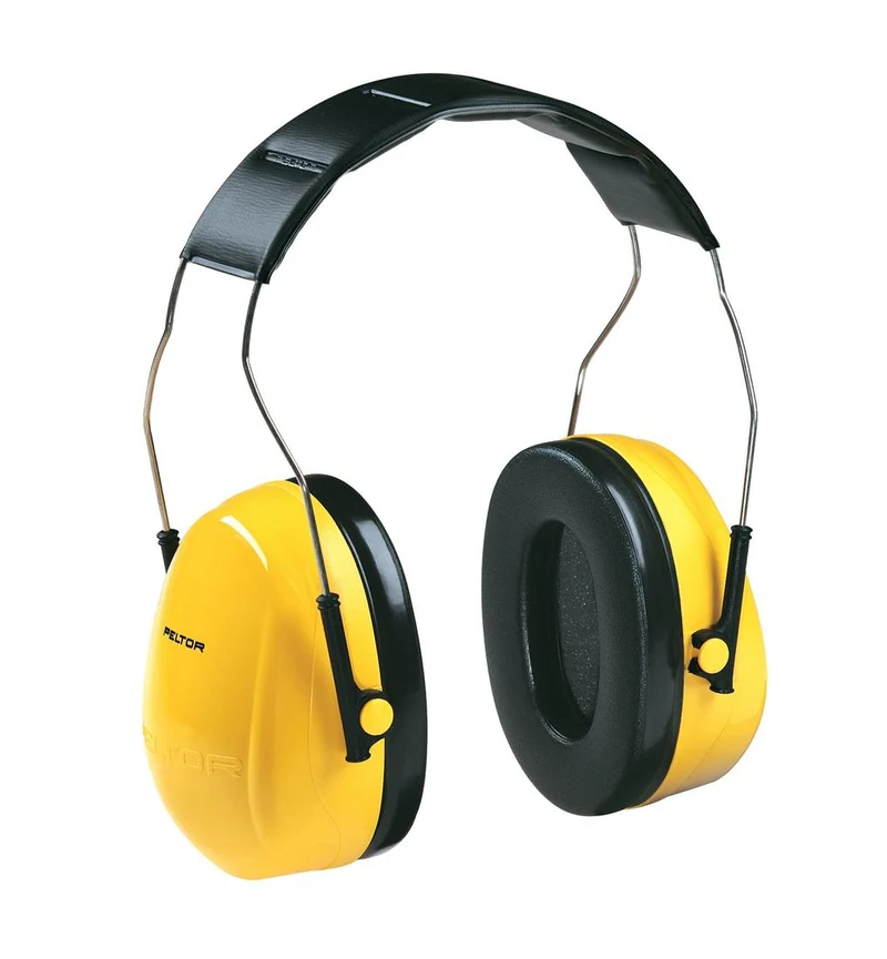 EARMUFF PELTOR OPTIME OVER-THE-HEAD YELLOW