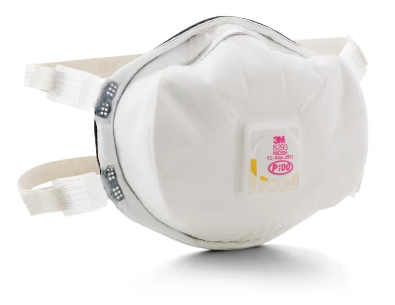RESPIRATOR PARTICULATE P100 ADJUSTABLE WITH VALVE
