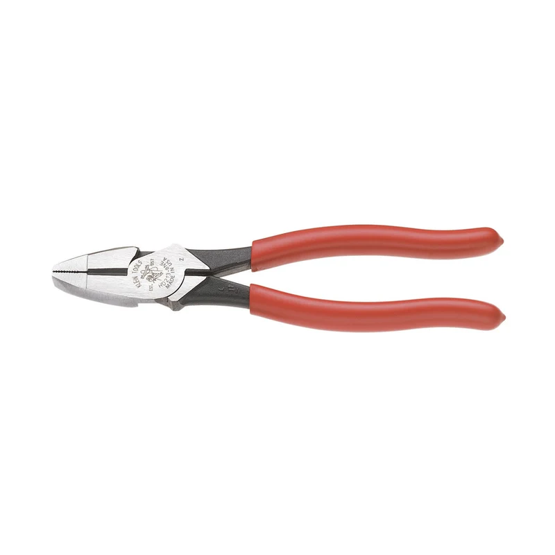CUTTING PLIERS SIDE CUT HIGH LEVER.DIP HANDLE 9-1/4IN RED