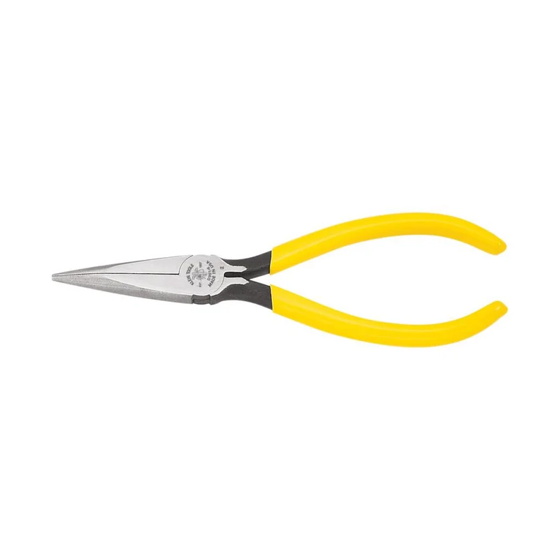 PLIERS LONG-NOSE 6-5/8IN LENGTH YELLOW