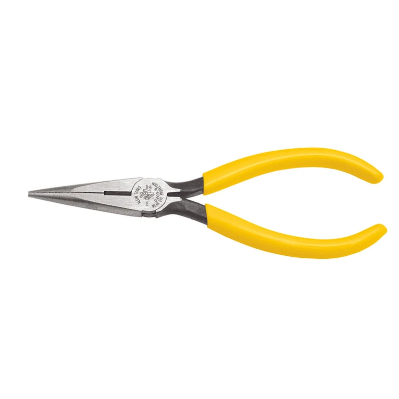 PLIERS LONG-NOSE SIDE CUTTER 6-5/8IN LENGTH YELLOW