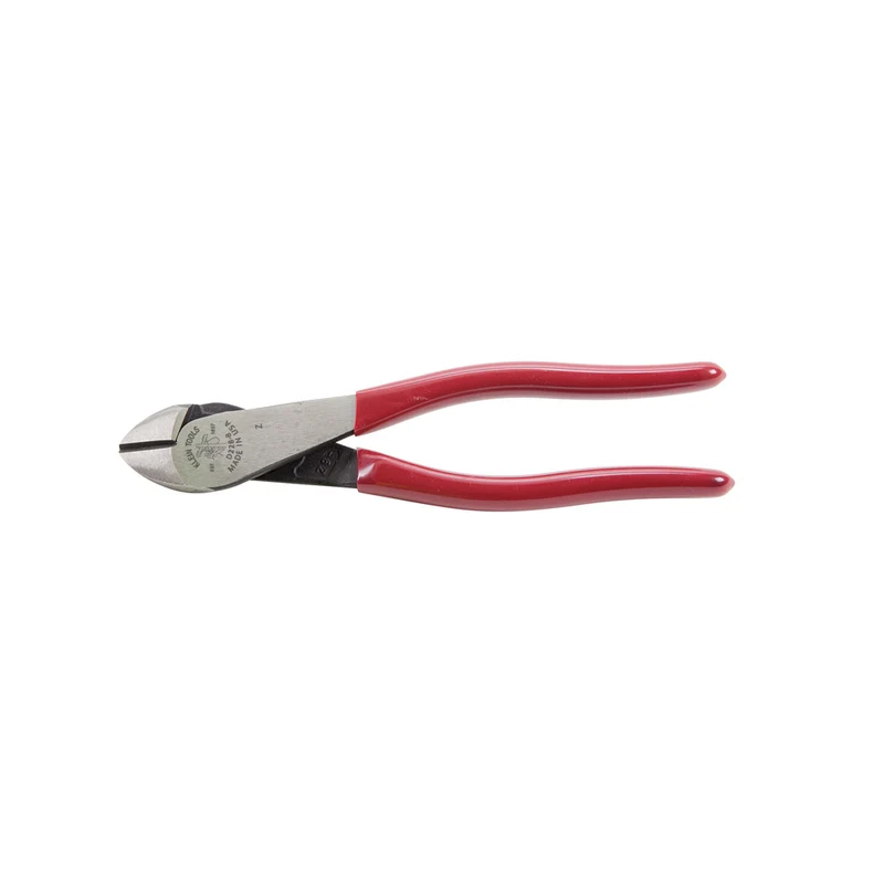 CUTTING PLIERS DIAGONAL HIGH LEVERAGE 8IN LENGTH RED