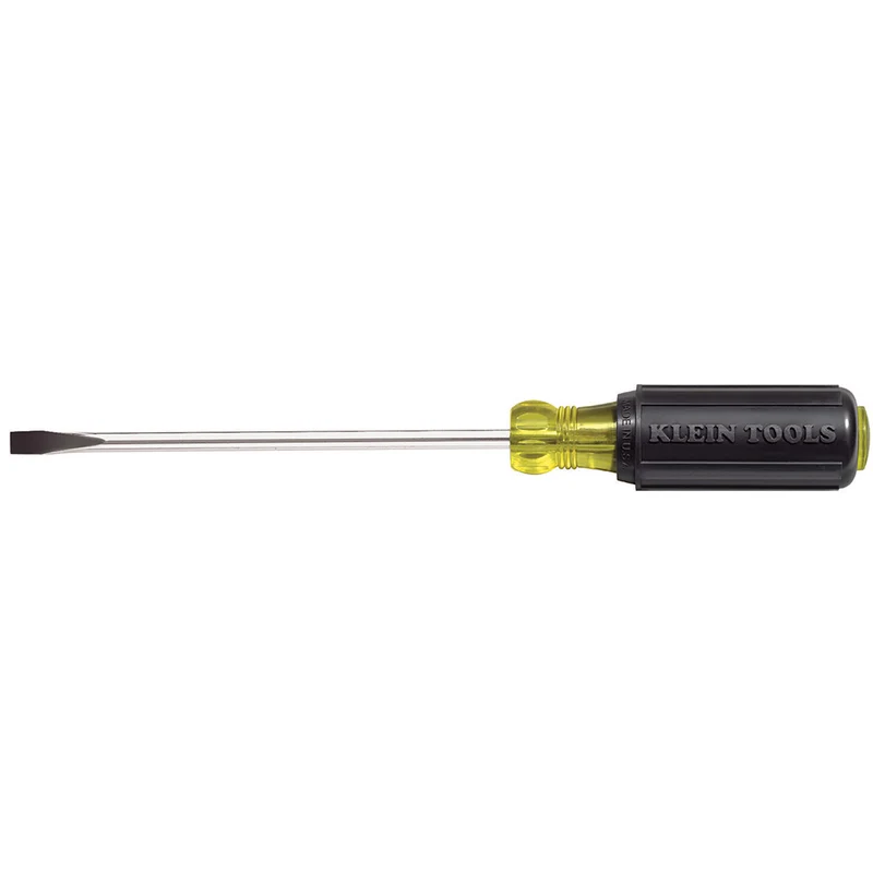 SCREWDRIVER CABINET 1/4IN TIP ROUND SHANK 10-11/32IN LENG