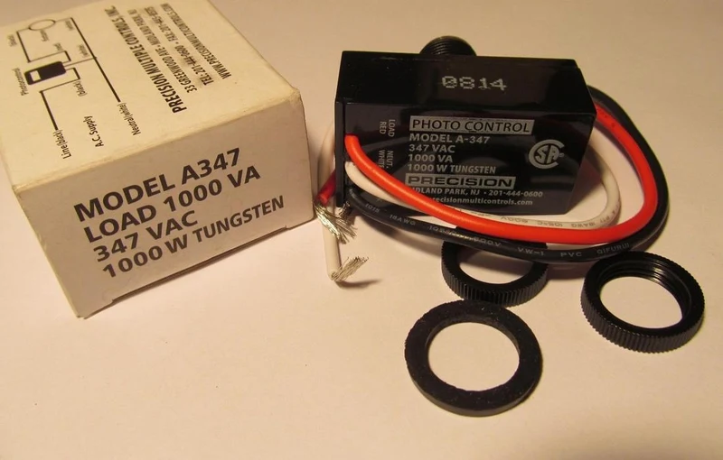 PHOTOCELL CONTROL 1000VA BUTTON TYPE 347V