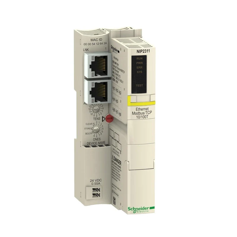 DUAL PORT ETHERNET MODBUS TCP/IP NIM