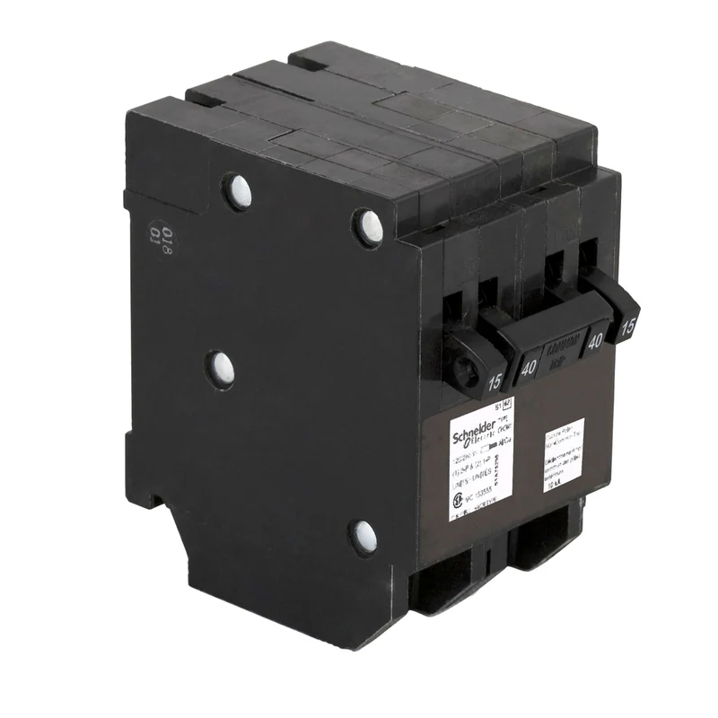 BREAKER QUAD 15A 1P + 40A 2P + 15A 1P 120/240V PLUG-IN