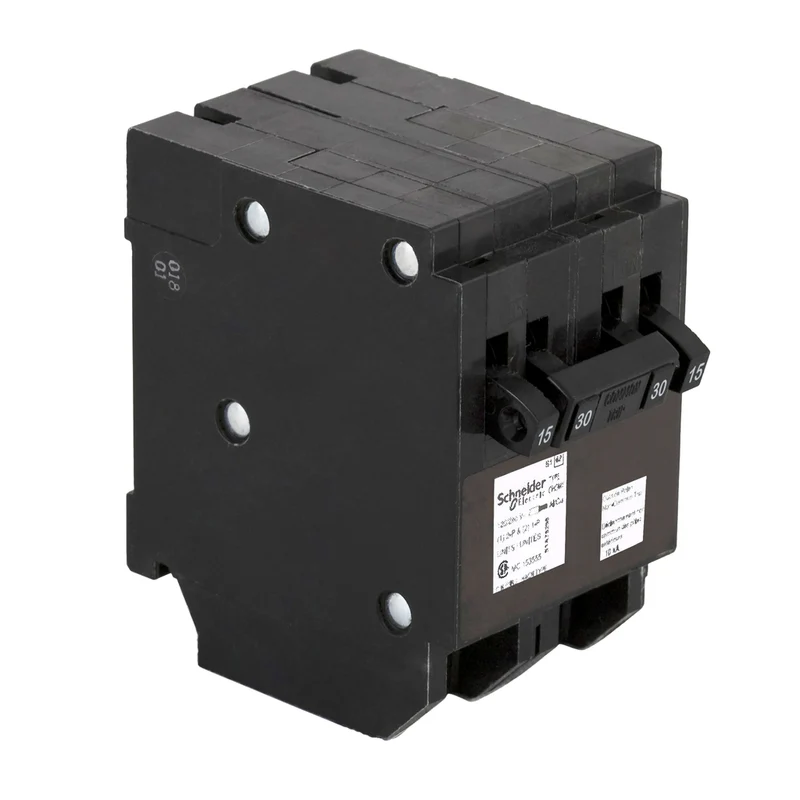 BREAKER QUAD 15A 1P + 30A 2P + 15A 1P 120/240V PLUG-IN
