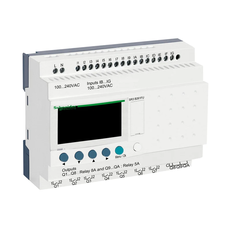 RELAY LOGIC MODULAR SMART 16-INPUT 10-REL OUT 100-240VAC