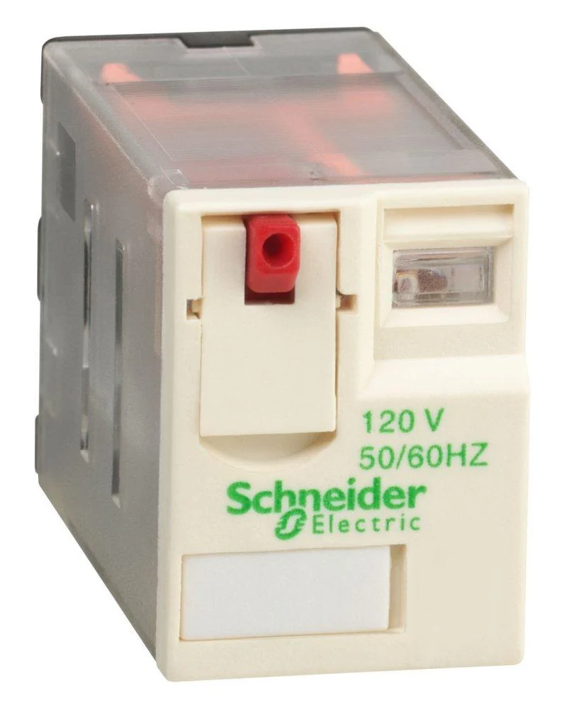 RELAY PLUG-IN 12A DPDT 250V 2NO/NC CONTACT 120VAC COIL