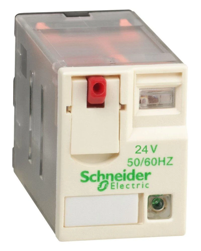 RELAY PLUG-IN 12A DPDT 250V 2NO/NC CONT LED 24VAC COIL